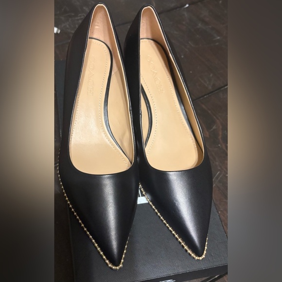 Brand New Coach Willa 45 Leather Pum - Picture 11 of 12